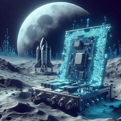 AVR on moon